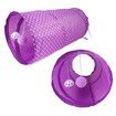 28PCS Cat Toys Tunnel Kitten Rod Fur Mice Bells Balls Catnip Lovely Pet Supply Sets