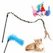 28PCS Cat Toys Tunnel Kitten Rod Fur Mice Bells Balls Catnip Lovely Pet Supply Sets