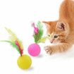 28PCS Cat Toys Tunnel Kitten Rod Fur Mice Bells Balls Catnip Lovely Pet Supply Sets