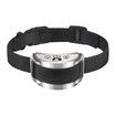 Waterproof and rechargeable Bark Stop collar (silver)