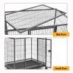Dog Crate Doggy Playpen Puppy Kennel Pet Cat Rabbit House Metal Heavy Duty Wheels Tray 36 Inch