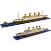 Micro Mini Blocks Titanic Model Building Set , 1860 Piece Mini Bricks Toy For Adults and Kids