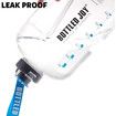 Sports Water Bottle,Plastic Large Outdoor Water (1 gallon/128oz, White)