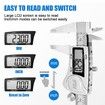 Digital Caliper, 0-300mm Stainless Steel Electronic Vernier Calipers, IP54 Waterproof Protection Design