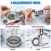 Digital Caliper, 0-300mm Stainless Steel Electronic Vernier Calipers, IP54 Waterproof Protection Design