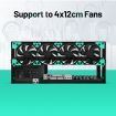 6GPU Mining Frame Rack Open Air Rig Case Graphics Card Holder Motherboard Bracket