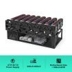 8GPU Mining Frame Graphics Card Holder Open Air Rig Case Rack Motherboard Bracket
