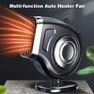 Car Heater,Geevorks 12V Car Heater Fan 3 in1 Portable Car Defogger Defroster for Car SUV Truck Rv Trailer