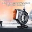 Car Heater,Geevorks 12V Car Heater Fan 3 in1 Portable Car Defogger Defroster for Car SUV Truck Rv Trailer