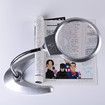 2X 5X LED Lighted Magnifier with Stand for Reading