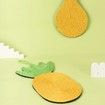 Sisal Scratch Mat for Cats, Dust and Scratch Protector, Abrasion Resistant,Pineapple shape