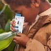 Handheld Microscope For Kids 200X Led Lightweight Pocket Microscope Educational Mini Pocket Outdoor Toy For Kids