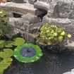 Solar Fountains Bird Bath Fountains, Upgraded Lotus-leaf Solar Fountains Pump