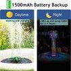 Solar Fountain Pump for Bird Bath, 4W Solar Powered Water Feature for Garden, Fish Tank, Pond, Pool
