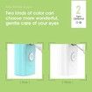 Facial Mister and Eye Sprayer 2in1 Nano Ionic Eye Sprayer,Portable Personal Water Replenishment COL.Blue
