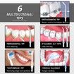 Cordless Water Dental Flosser Rechargeable 5 Modes and 5 Jet Tips for Family