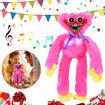 Glowing Singing Huggy Wuggy Plush Toys Poppy Playtime Toy 40cm Monster Horror Doll Gifts Color Red