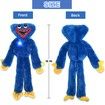Glowing Singing Huggy Wuggy Plush Toys Poppy Playtime Toy 40cm Monster Horror Doll Gifts Color Blue