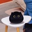 Black Cat Plush Pillow, Black Cat Stuffed Animal Plush Doll 30cm