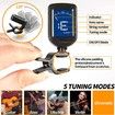 Guitar Tuner Clip on Chromatic Digital Tuner for Acoustic Guitars Violin Ukulele Bass