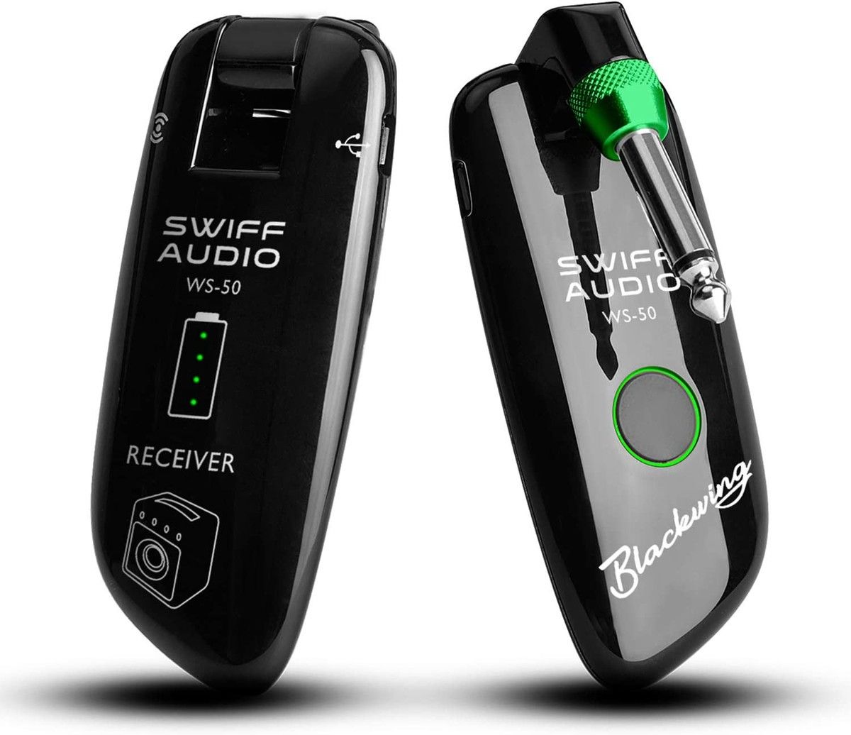 High-Grade Electronic Guitar Wireless System Rechargeable Guitar Transmitter Receiver Support Multi Channels for All Electric Musical Instruments
