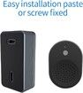 Video Doorbell Camera Smart WiFi Wireless Doorbell with HD Image Two Way Audio Cloud Storage Night Vision Black