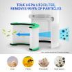 3 in 1 Electric Bladeless Fan Cool Air Hot Heater HEPA Filter Purifier Timer Remote Control Oscillation