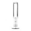 2 in 1 Bladeless Electric Tower Fan Cool Air Hot Heater Remote Control Timer Oscillation