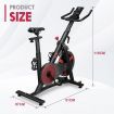 Genki Exercise Spin Magnetic Bike Indoor Stationary Bicycle Belt Drive Fitness Machine Resistance Bluetooth App FitShow