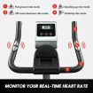 Genki Exercise Spin Magnetic Bike Indoor Stationary Bicycle Belt Drive Fitness Machine Resistance Bluetooth App FitShow