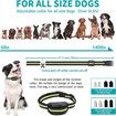 Dog Training Collar 1650Ft Remote IPX7 Waterproof Vibration Shock Adjustable 0 to 99 Shock Vibration Levels for Small Medium Large Dogs
