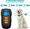 Dog Training Collar 1650Ft Remote IPX7 Waterproof Vibration Shock Adjustable 0 to 99 Shock Vibration Levels for Small Medium Large Dogs
