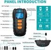 Dog Training Collar 1650Ft Remote IPX7 Waterproof Vibration Shock Adjustable 0 to 99 Shock Vibration Levels for Small Medium Large Dogs