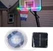 LED Basketball Hoop Lights, Solar Powered Basketball Rim Lights for Indoor or Outdoor Basketball Hoop