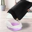Double-layer honeycomb Pieviev Cat Litter Mat EVA Removable Waterproof Urine Proof Mat