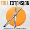 Drawer Slides Runners Heavy Duty Locking Ball Bearing Rails Cabinet Track Guide 125Kg