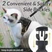 Cat Harness Leash for Walking, Escape Proof Soft Adjustable Easy Control Breathable Reflective Strips Jacket