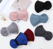 2 in 1 Winter Unisex Breathable Holes Mask Cold-Proof Thermal Mask Earmuffs Color Random