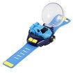 Remote Control for Watch Car, Mini Cartoon RC Watch 2.4G Long Distance Infrared Remote Control Sensing Model Car Toys (Blue, with Back Light)