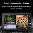 Motorcycle Dvr Camera HD 1080P Wide Angle Waterproof Night Vision Front And Rear Shooting