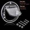 Round Pet Door for Cats And Small Dogs Door Flap for Screen Glass Window Transparent Pet  Flap Door