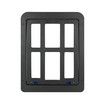 Magnetic Automatic Lock Lockable Pet Screen Door Dog Gate Way Pet Door for Screens 34cm x 44cm