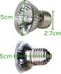 4-Pack 25W UVA+UVB Bulbs Heat and Light for Reptiles and Amphibian Tanks Terrariums and Cages