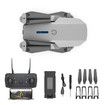 4K Dual cameras Pro WIFI FPV Drone With Wide Angle HD 1080P Camera Altitude Hold RC Foldable Quadcopter Drone Color Grey
