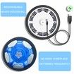 Hover Soccer Ball Toy Rechargeable Indoor Outdoor with LED Light for Kids Toddler Age 3-12 Color Black