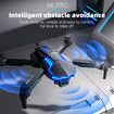 4K Drone With Dual Camera Hd Fpv Wifi Optical Flow Location Folding Quadcopter