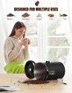 1.8L Airtight Coffee Canister Large Stainless Steel Bean Storage Container for Freshness