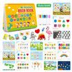 Busy Book for Toddlers,Preschool Learning Activity Binder Book, Educational Toys for Kids