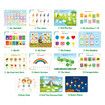 Busy Book for Toddlers,Preschool Learning Activity Binder Book, Educational Toys for Kids