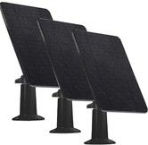 Solar Panel Compatible with Blink Outdoor & Blink XT2/XT Continuous Power Supply IP66 Weatherproof (3PACK Black)
